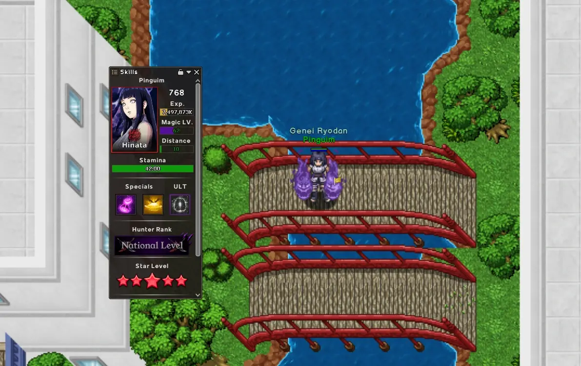 ⭐ Progressão de Personagem